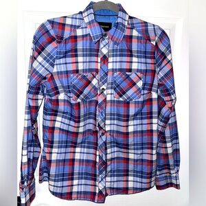 Marmot long sleeve pearl snap shirt size smalll NWOT